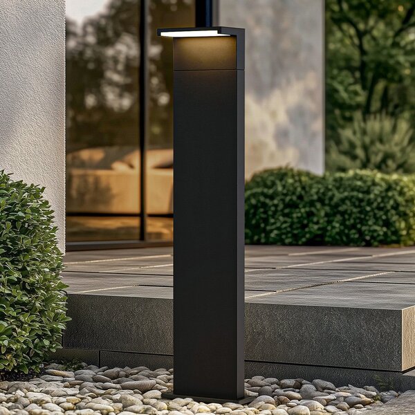 Arcchio LED-svetilka Iberion, 90 cm, antracit, kovina, Črna, Aluminij, Sodobni