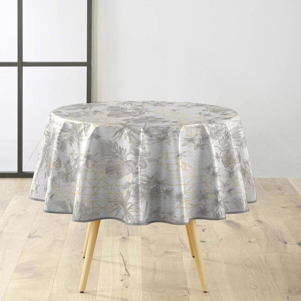Povoščen namizni prt ø 160 cm Coconut – douceur d'intérieur