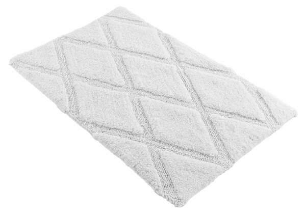 Bela kopalniška preproga 50x80 cm Thais – douceur d'intérieur