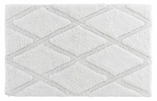 Bela kopalniška preproga 50x80 cm Thais – douceur d'intérieur
