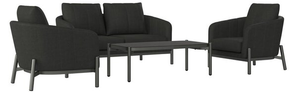 LOUNGE GARNITURA tkanina aluminij