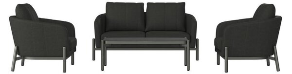 LOUNGE GARNITURA tkanina aluminij
