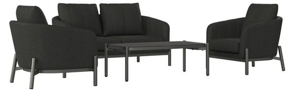 LOUNGE GARNITURA tkanina aluminij