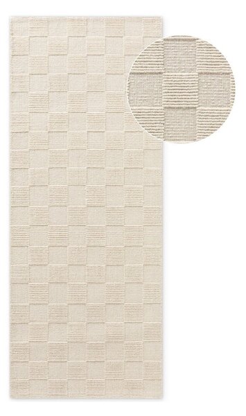 Kremno bel ročno tkan volnen tekač 80x200 cm Scala – Villeroy&Boch