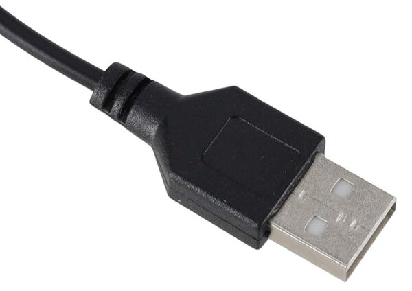 LED namizna svetilka z lupo USB in vrtljivo roko