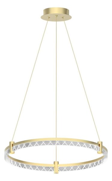 LED Lestenec na vrvici ELEGANCE LED/36W/230V pr. 60 cm zlata