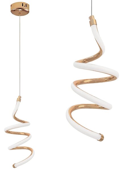Viseča stropna LED svetilka LHJ096-1CP light rose gold