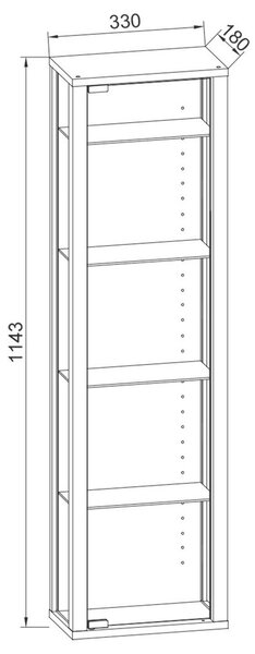 VITRINA, barve bukve