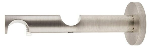 Expo Ambiente Dvojni nosilec Track (Izgled plemenitega jekla, Primerno za: Karnise Ø 20, Dolžina: 13,2 cm)