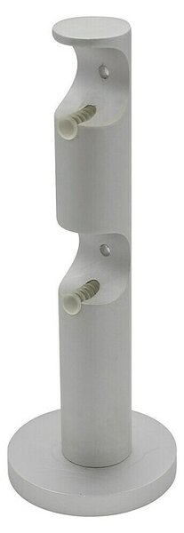 Expo Ambiente Dvojni nosilec Function (Aluminij, srebrne barve, Primerno za: Karnise Ø 20, Dolžina: 13,1 cm)