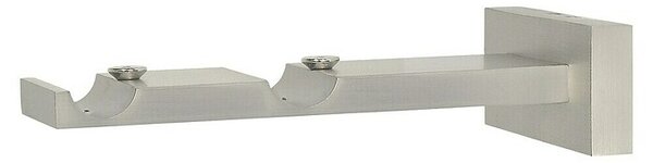 Expo Ambiente Dvojni nosilec Next (Izgled plemenitega jekla, Primerno za: Karnise Ø 16, Dolžina: 146 mm)