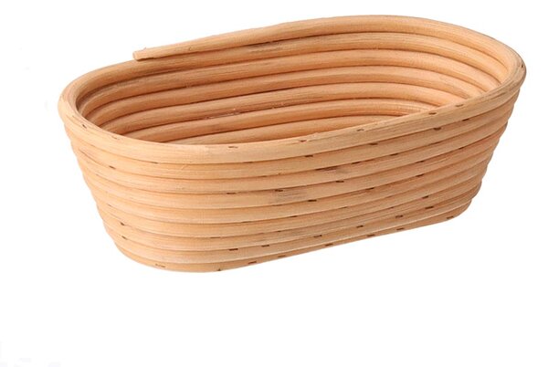 ATMOWOOD Ovalna ratanova košara 25 x 15 x 8 cm