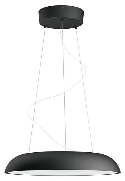 Philips Hue LED viseča okrogla svetilka Amaze (25 W, Ø x V: 43,4 x 150 cm, Črna)