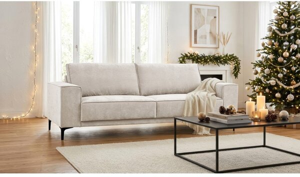 Kremno bela sedežna garnitura 224 cm Copenhagen – Scandic