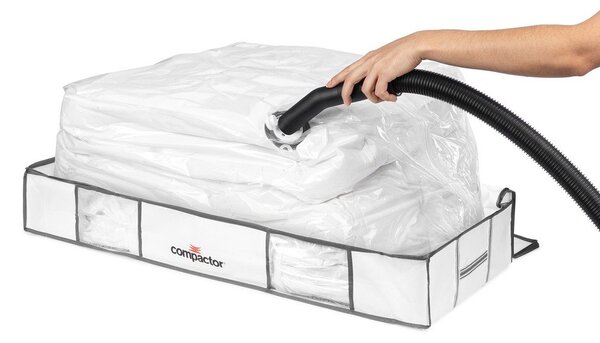 Vakuumska tekstilna/plastična škatla za pod posteljo 105x45x15,5 cm Life – Compactor