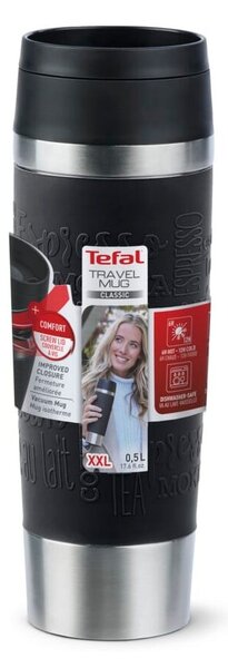 Črn potovalni lonček 360 ml – Tefal