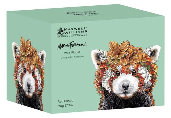 Svetlo zelena porcelanasta skodelica 370 ml Wild Planet by Marini Ferlazzo – Maxwell & Williams