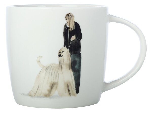 Bela porcelanasta skodelica 400 ml Best Furry Friends – Maxwell & Williams