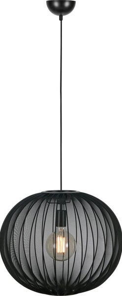 Markslöjd 108791 - Lestenec na vrvici FORENCE 1xE27/40W/230V pr. 50 cm črna