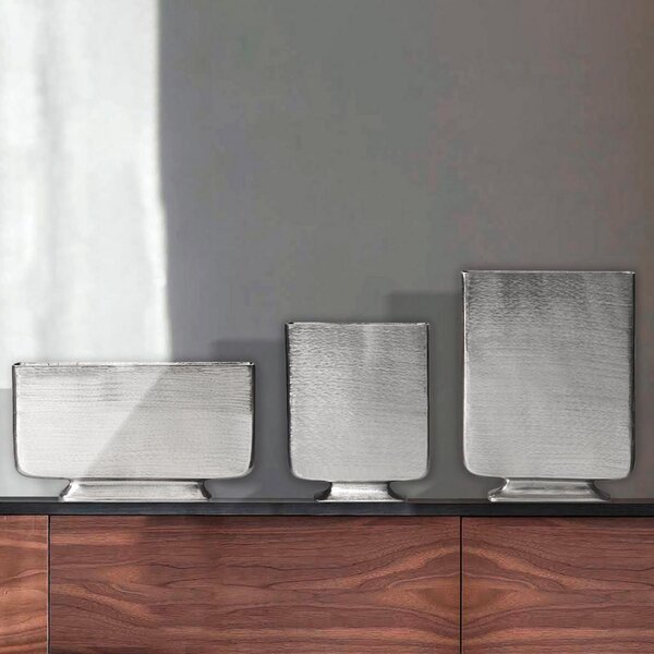 Livetastic Set Dekorativnih Vaz Silver, 3 Kos