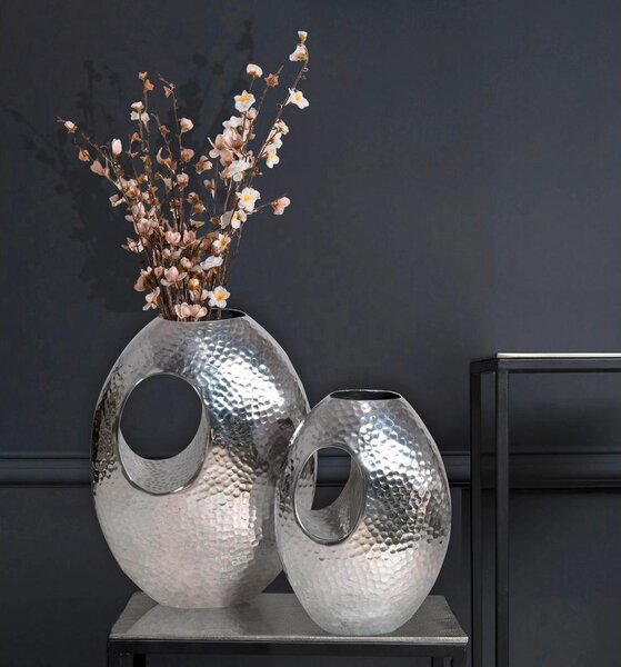 Livetastic Set Dekorativnih Vaz Silver, 2 Kos