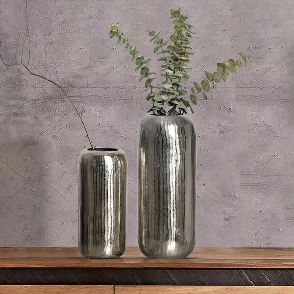Livetastic Set Dekorativnih Vaz Silver, 2 Kos