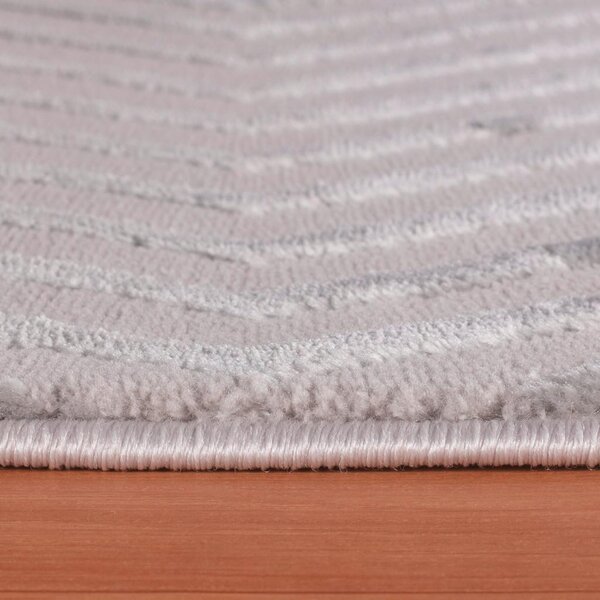 Novel Tkana Preproga Sahara, Srebrna, 120x170cm