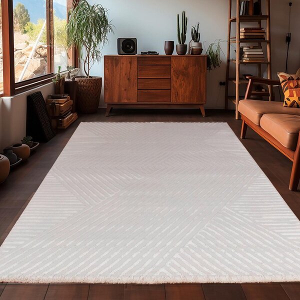 Novel Tkana Preproga Sahara, Krem Barva, 120x170cm