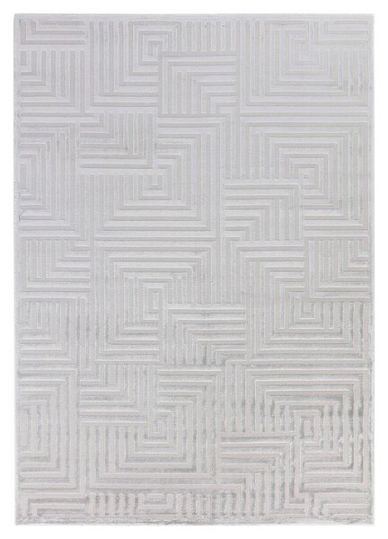 Novel Tkana Preproga Sahara, Srebrna, 120x170cm