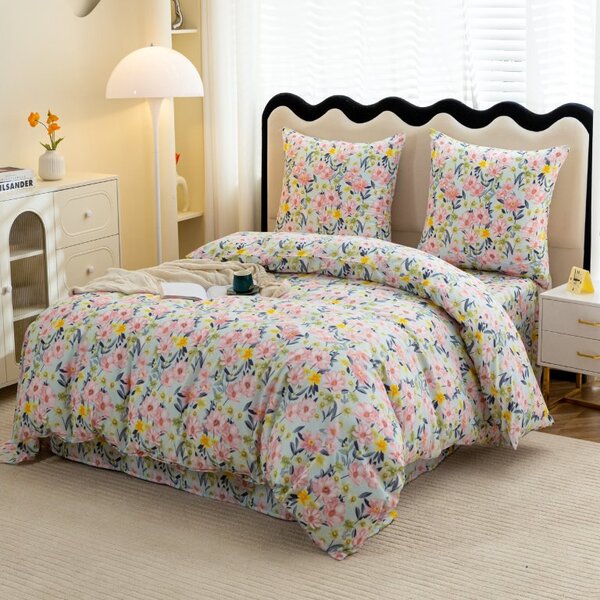 Posteljnina iz mikrovlaken GARDENIA, barvna Dimenzije posteljnine: 70 x 80 cm | 140 x 200 cm
