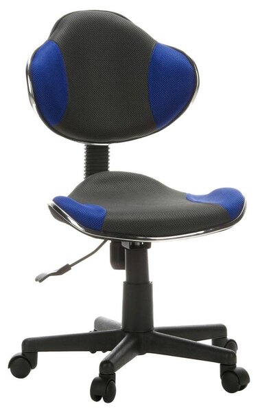 MID.YOU Mladinski Vrtljivi Stol Kiddy Gti 2, Siva, Modra