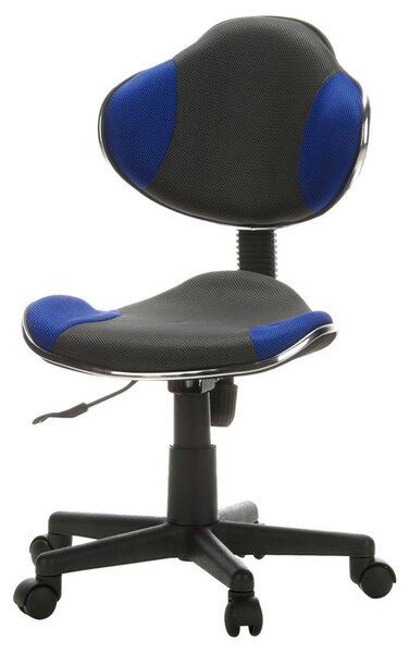 MID.YOU Mladinski Vrtljivi Stol Kiddy Gti 2, Siva, Modra
