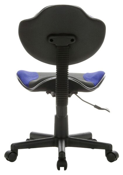 MID.YOU Mladinski Vrtljivi Stol Kiddy Gti 2, Siva, Modra