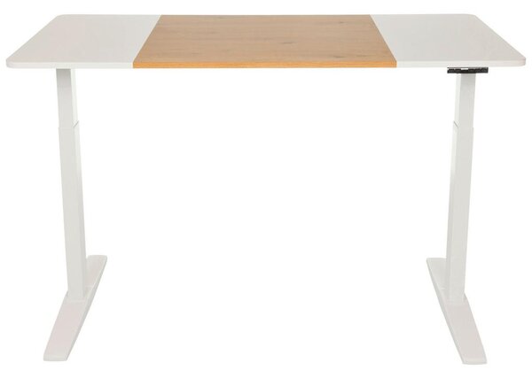 MID.YOU Pisalna Miza Stand T3, Bela, Hrast