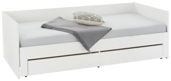 Mömax Raztegljiva Postelja Jan, Bela, 90-180x200