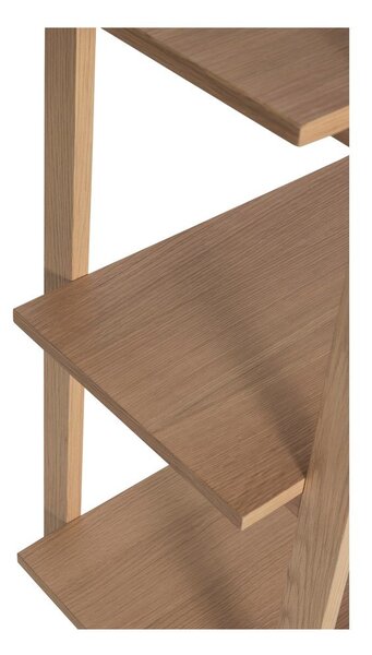 Regal v hrastovem dekorju v naravni barvi 80x150x39 cm Epoch – Hübsch