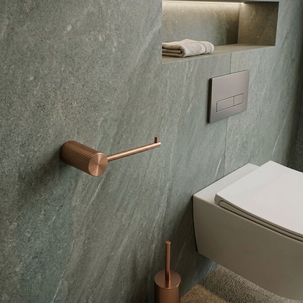 Držalo za toaletni papir 64105 SOLO Brush Copper