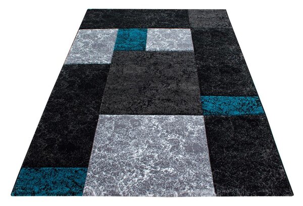 Novel Ravno Tkana Preproga Hawaii, Turkizna, 140x200cm