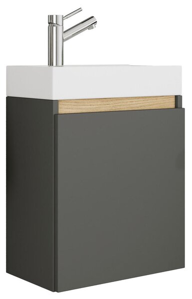 KOPALNICA ZA GOSTE antracit, medeni hrast
