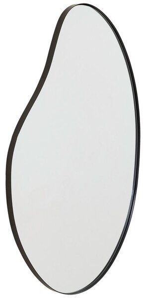 STENSKO OGLEDALO, 52/87/2.5 cm kovina, steklo, leseni material