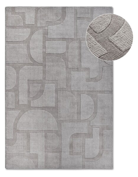 Siva ročno tkana volnena preproga 80x150 cm Alexis – Villeroy&Boch