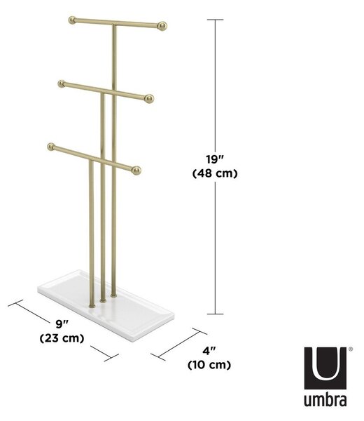 Kovinsko stojalo za nakit Trigem – Umbra