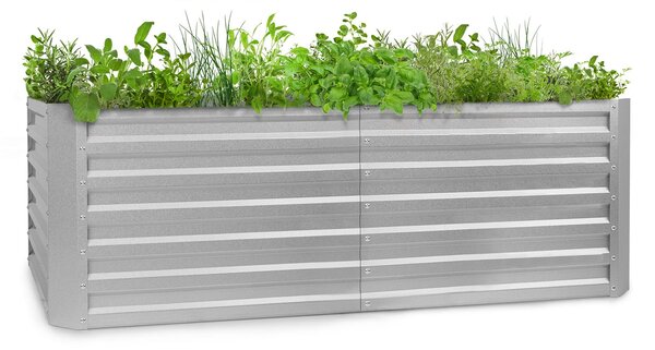 Blumfeldt High Grow Straight, visoka greda, 200 x 60 x 100 cm, 1200 l, jeklo