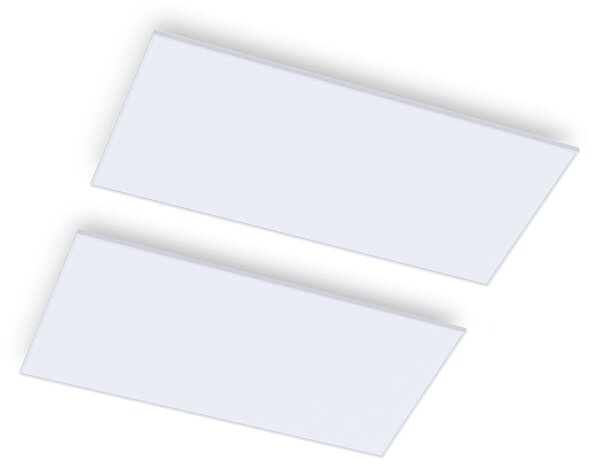 Klarstein Wondersky, stropni infrardeči grelnik, set 2 grelnikov, 700 W, 60 x 6 x 120 cm (Š x V x G), IP44