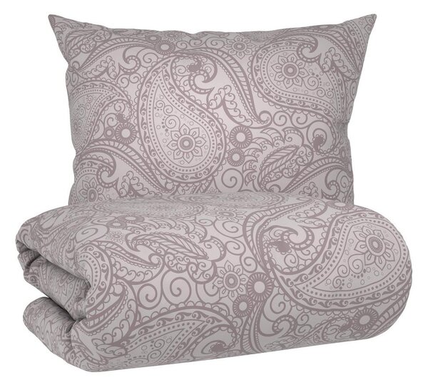 Mömax Posteljnina Paisley, Sivovijolična, 60/80, 140/200