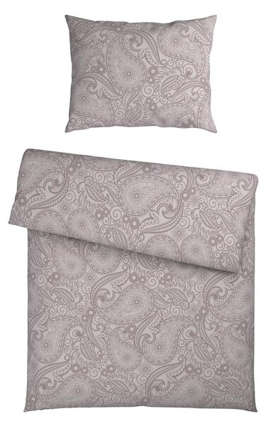 Mömax Posteljnina Paisley, Sivovijolična, 60/80, 140/200