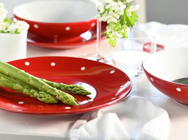 Creatable Jedilni Servis Polka Dots, 12-Delni