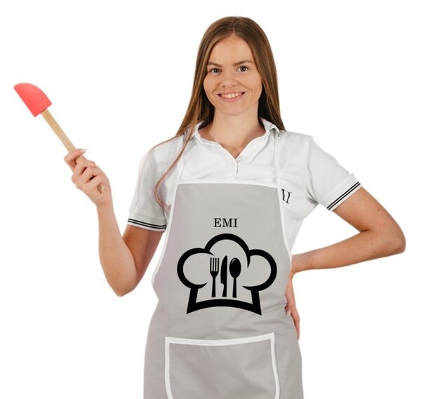 Kuhinjski predpasnik Chef EMI, Siva