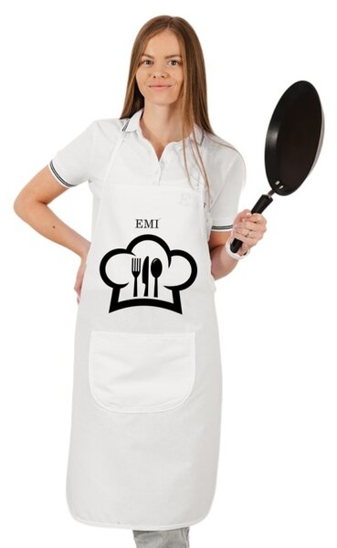 Kuhinjski predpasnik Chef EMI, Bela