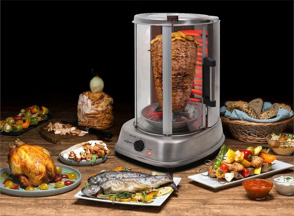 OneConcept KEBAB MASTER PRO VERTIKALNI GRILL, 1500W